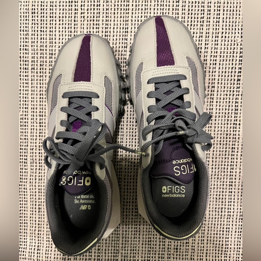 Unisex Purple Jam/Grey FIGS | New Balance XC72 - M6.5/W8 / Purple Jam/Grey